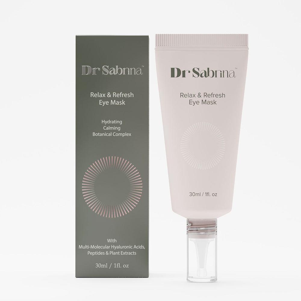 Dr Sabrina™ Eye Mask packaging and patches