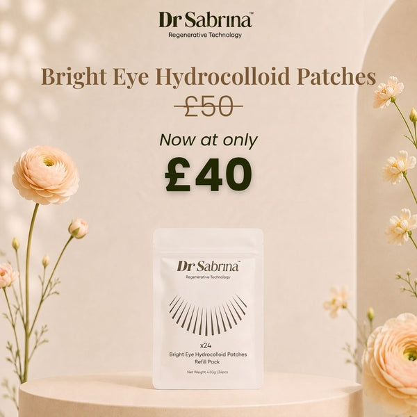 DR SABRINA™ BRIGHT EYE HYDROCOLLOID PATCHES - REFILL PACK