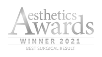 Aesthetics Award Winner Logo - Best Surgical Results