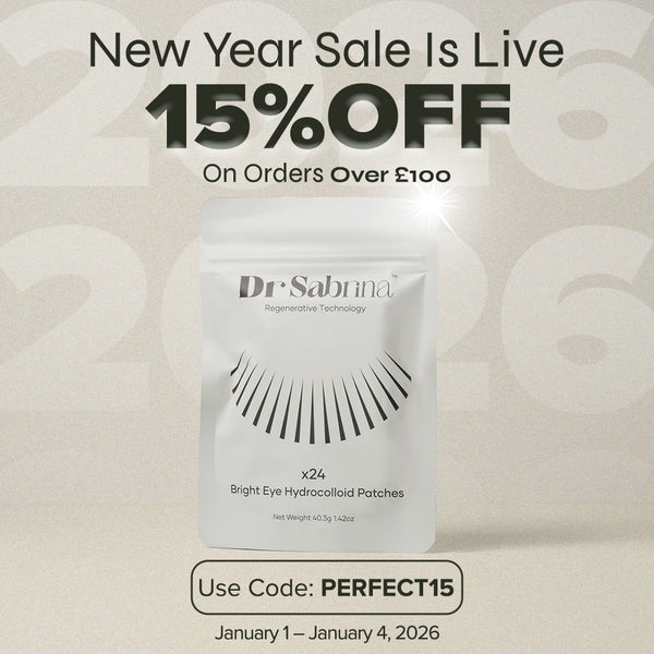 DR SABRINA™ BRIGHT EYE HYDROCOLLOID PATCHES - REFILL PACK