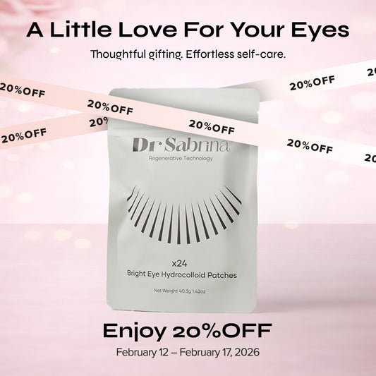DR SABRINA™ BRIGHT EYE HYDROCOLLOID PATCHES - REFILL PACK